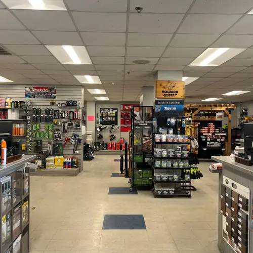 inside store