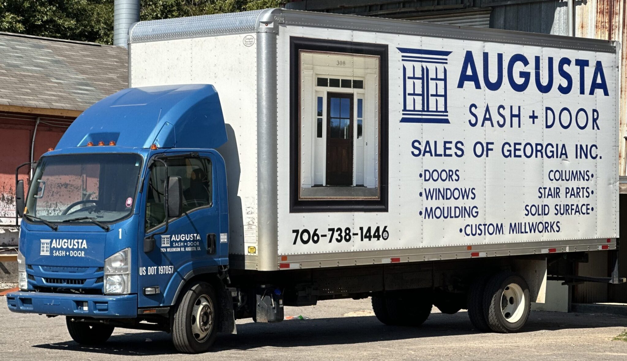 sash door truck